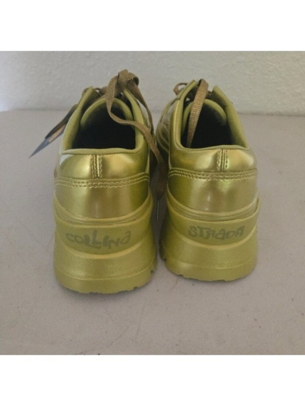VANS Collina Strada Old Skool Vibram Low Shoe Women Synthetic Yellow 072026 - Picture 11 of 11